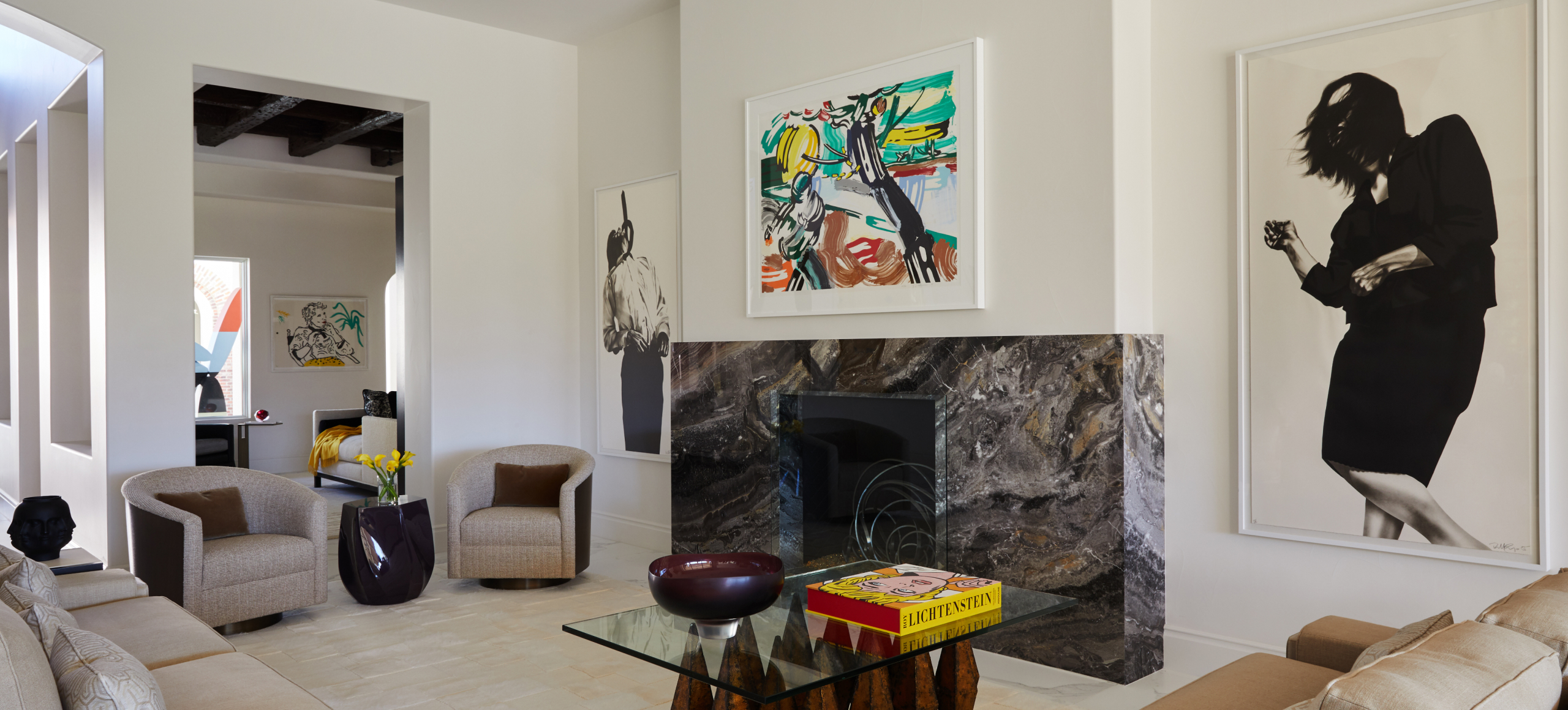 Willetts Design & Associates living room interior design